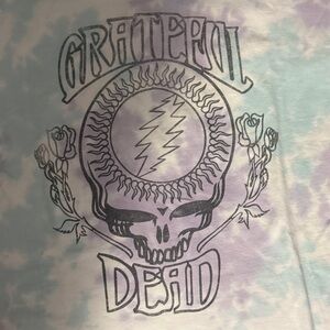 Daydreamer Grateful Dead Tie Dye Reverse Graphic Tee